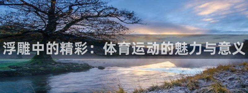 凯发官网下载平台是正规平台吗：浮雕中的精彩：体育运动